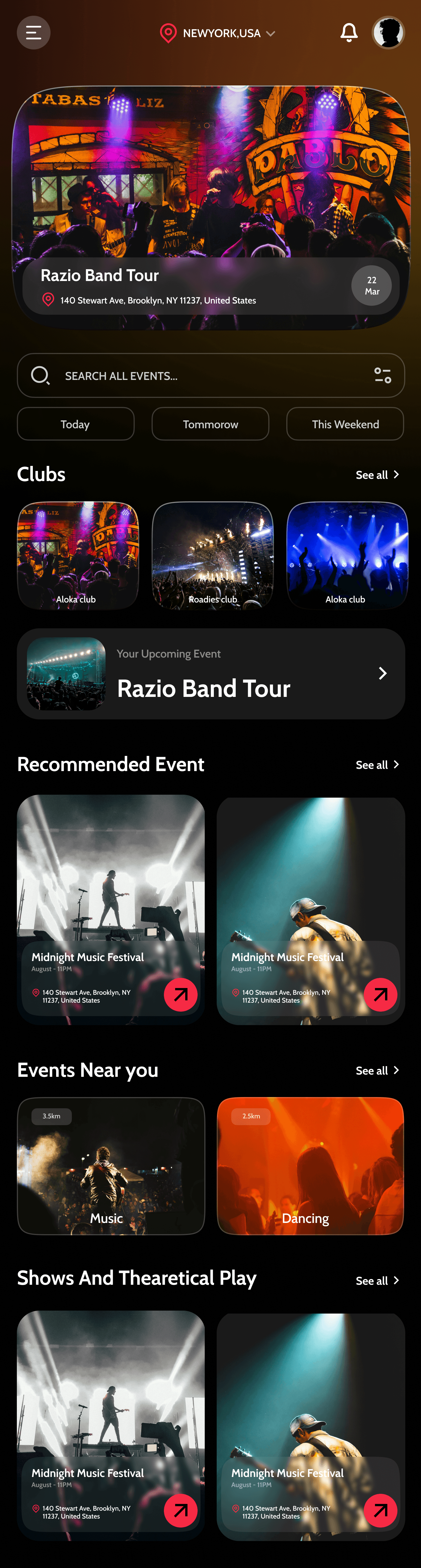 Event Booking Revamp